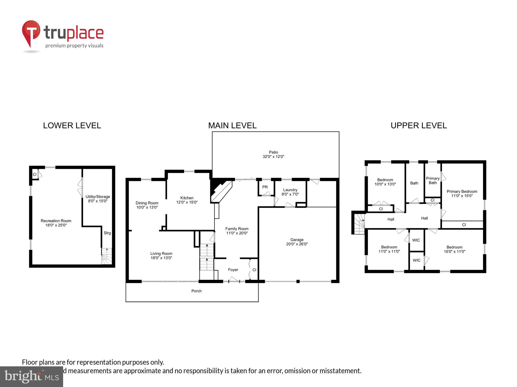 6005 Filbert Court Springfield, VA 22152 - Photo 52 of 55 Three-level floor plan