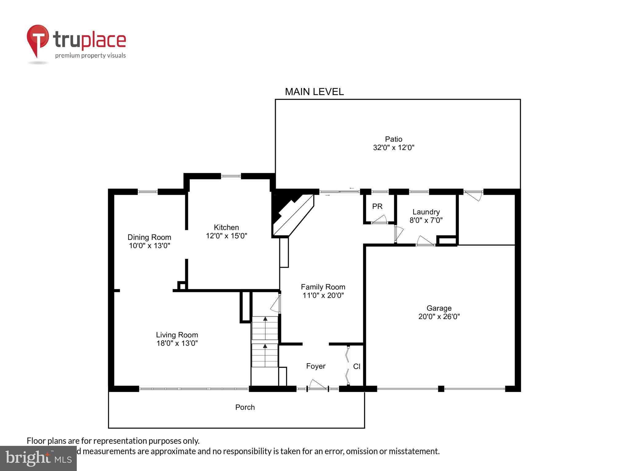 6005 Filbert Court Springfield, VA 22152 - Photo 53 of 55 Main level floor plan