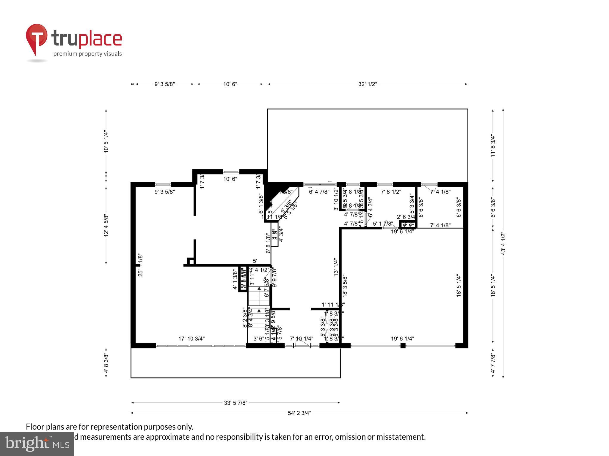 6005 Filbert Court Springfield, VA 22152 - Photo 49 of 55 Measurements for main level