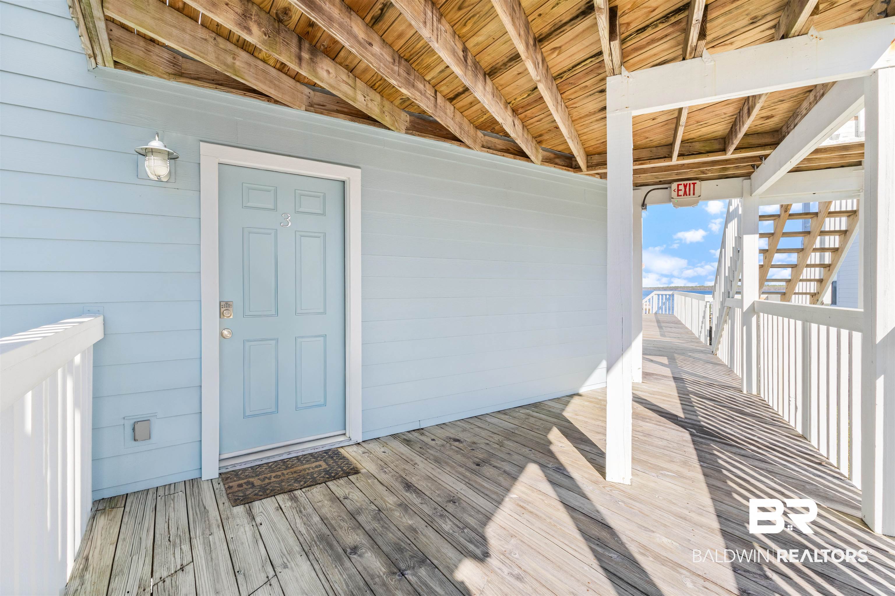 25861 Canal Road, Unit 3 Orange Beach, AL 36561 - Photo 4 of 40 View of wooden terrace