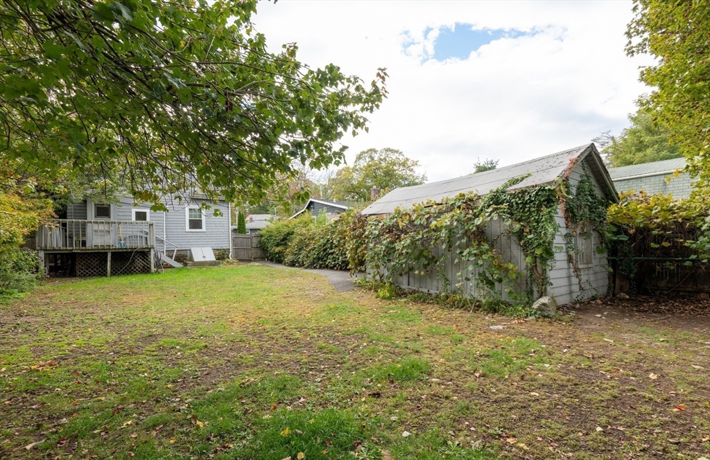 8 Newcomb Avenue Saugus, MA 01906 - Photo 33 of 37 a view of a backyard