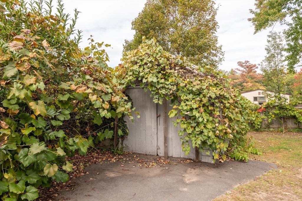 8 Newcomb Avenue Saugus, MA 01906 - Photo 35 of 37 a backyard of a house with lots of green space