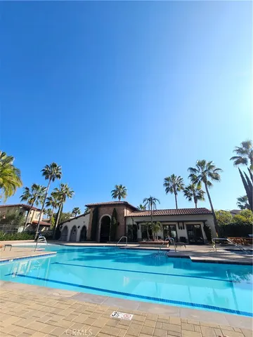 a view of a yard with an outdoor space