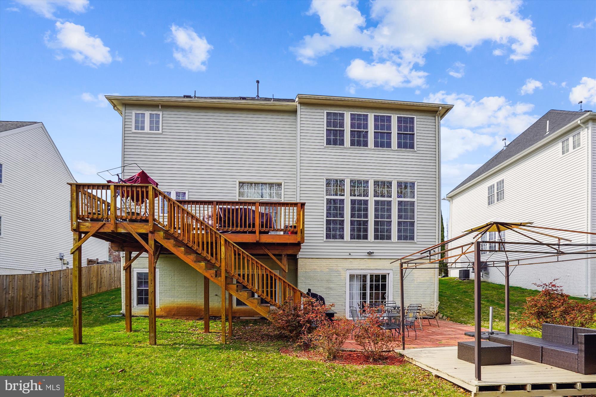 4011 Sapling Way Triangle, VA 22172 - Photo 73 of 88 Back Elevation