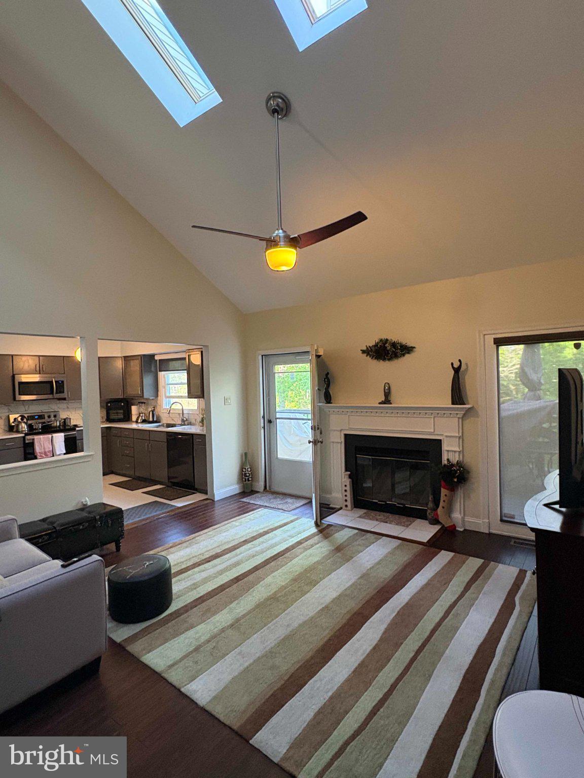 5 Corlen Court, Unit 5 Medford, NJ 08055 - Photo 12 of 33 a bedroom with furniture and a fireplace