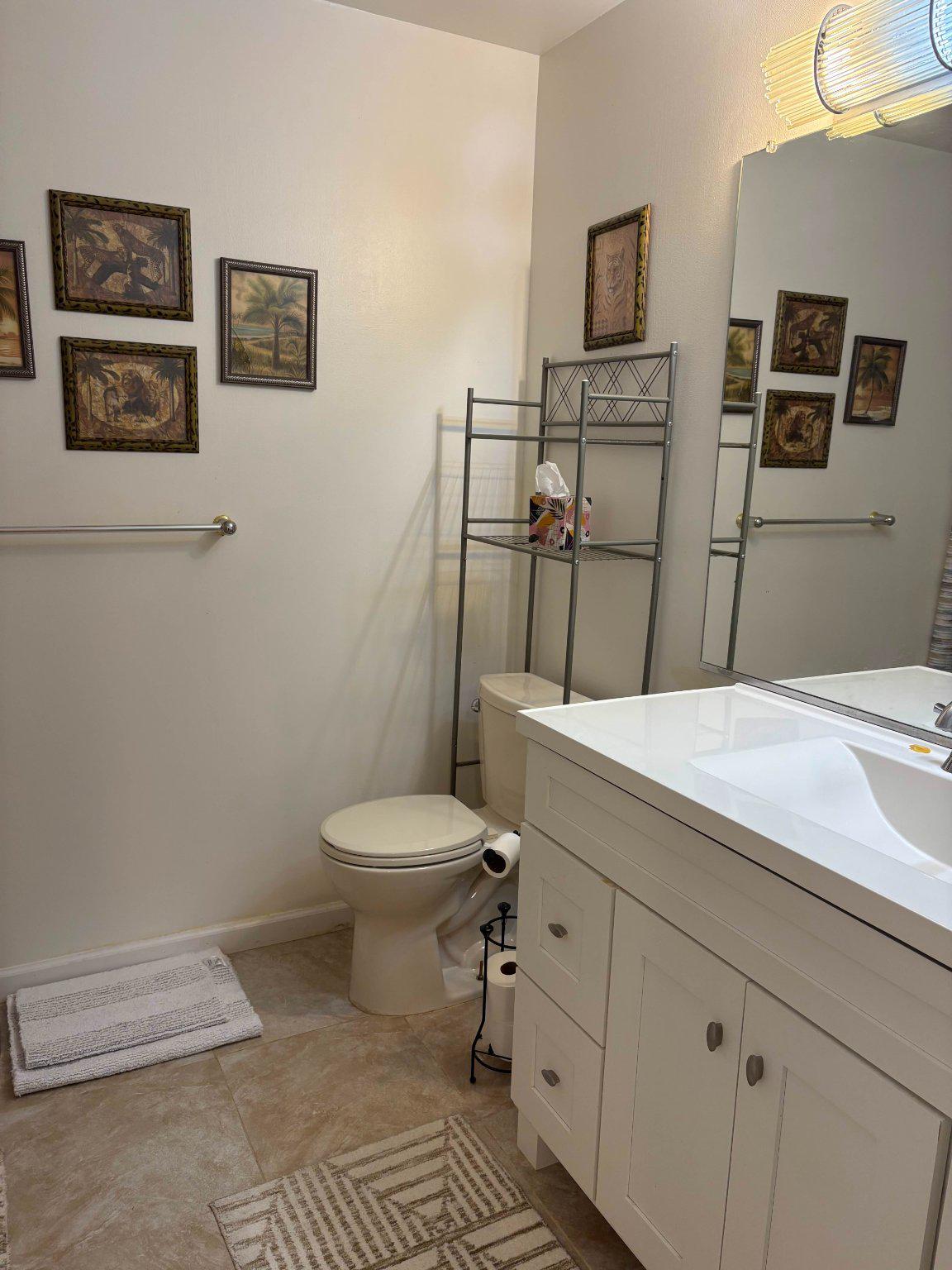 5 Corlen Court, Unit 5 Medford, NJ 08055 - Photo 27 of 33 a bathroom with a toilet sink and mirror