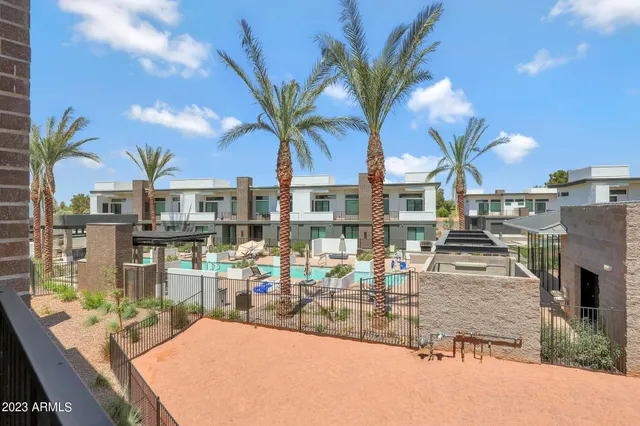 a view of a house with patio and a patio