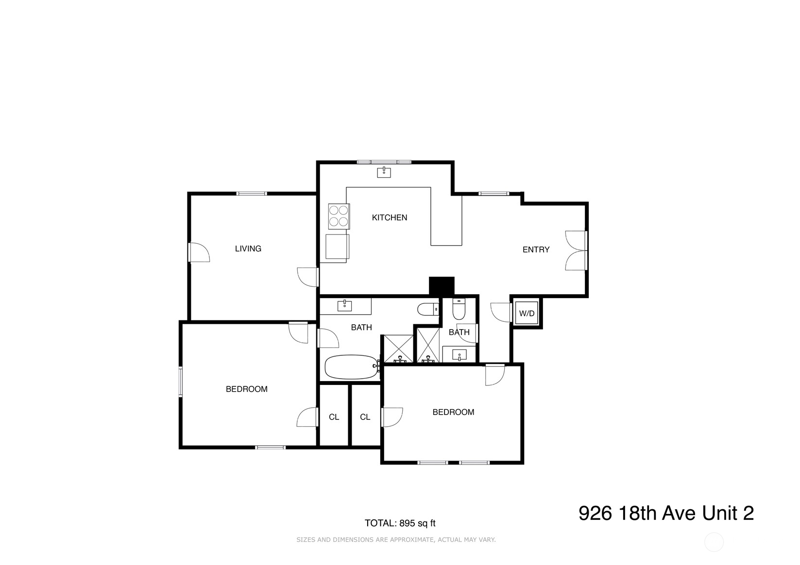 926 18th Avenue Seattle, WA 98122 - Photo 4 of 38 a picture of floor plan