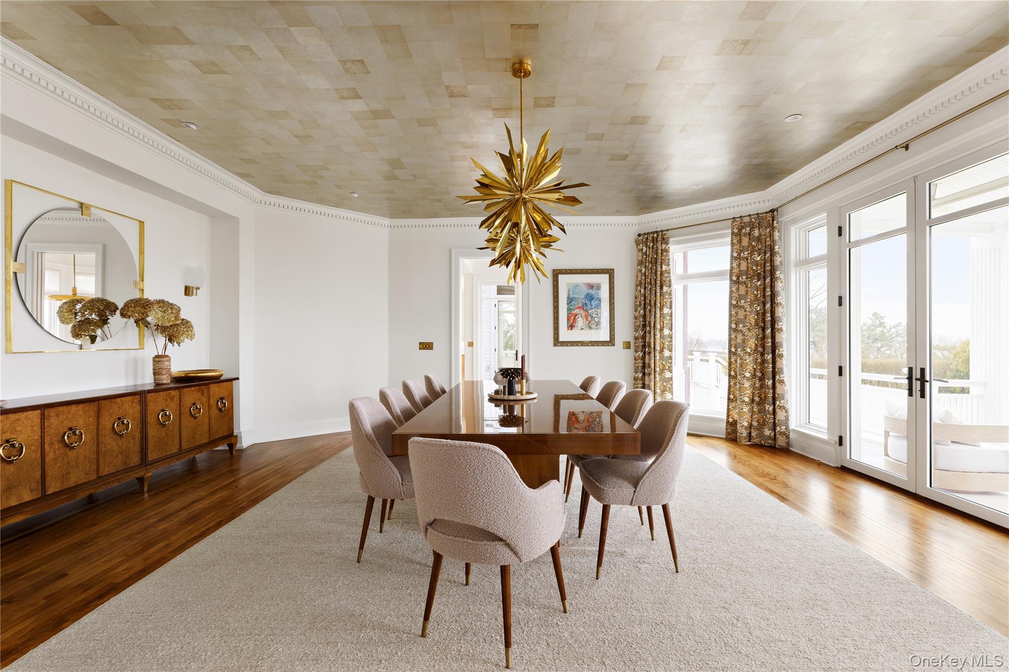217 Hommocks Road Larchmont, NY 10538 - Photo 8 of 49 a dining room with furniture window and wooden floor