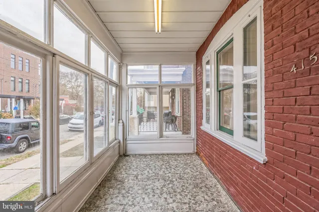a view of an entryway of the house
