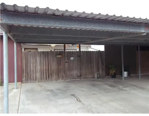 a view of front door