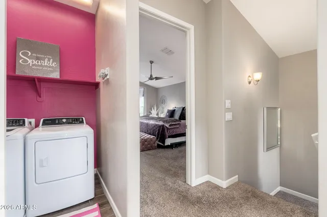 a view of washer and dryer