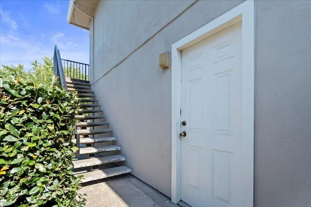 a view of entryway with stairs