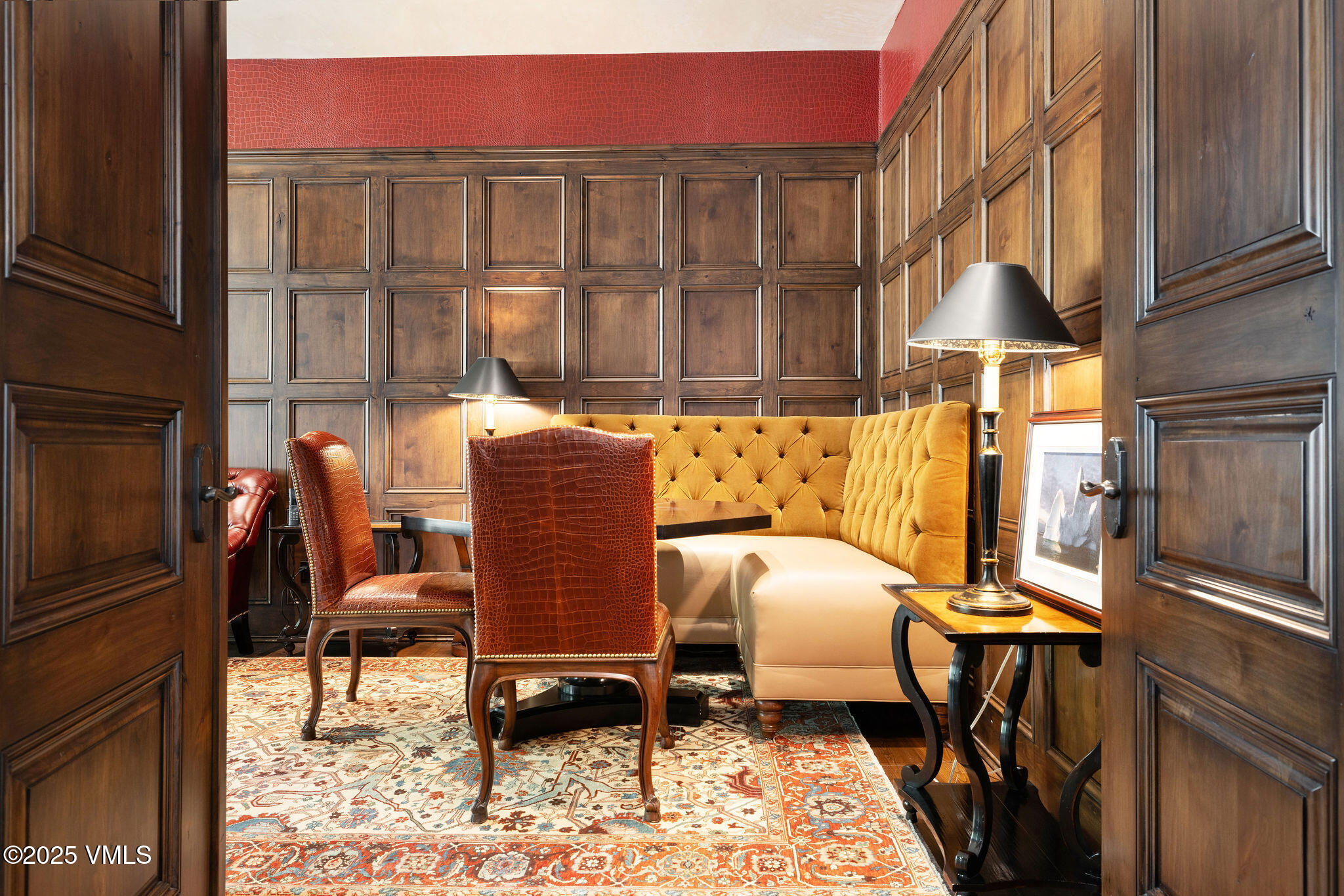 463 Borders Road Beaver Creek, CO 81620 - Photo 13 of 43 a dining room with furniture and a window