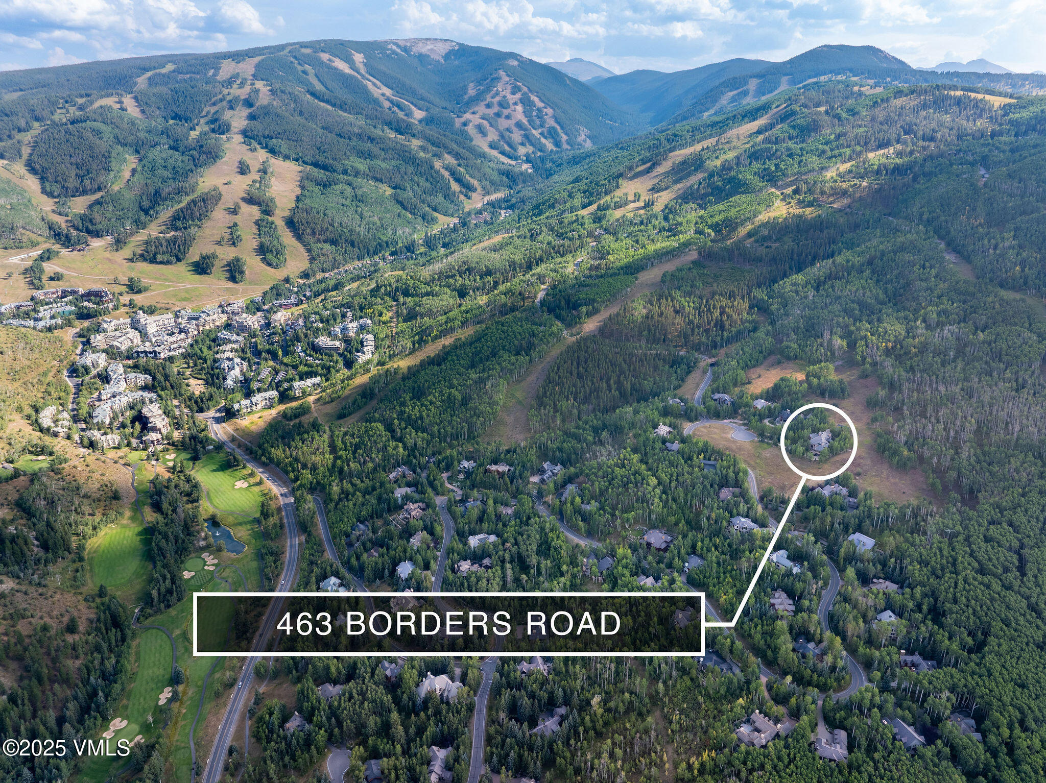 463 Borders Road Beaver Creek, CO 81620 - Photo 43 of 43 a street sign on a pole