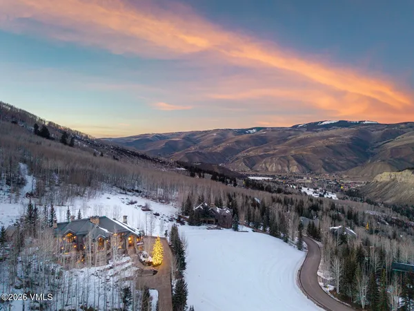 a vase of flowers sitting on a bed