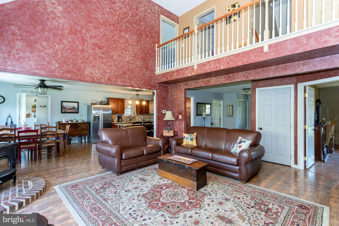 248 Stony Run Road Spring City, PA 19475 - Photo 9 of 32 Two Story Family Room with Balcony