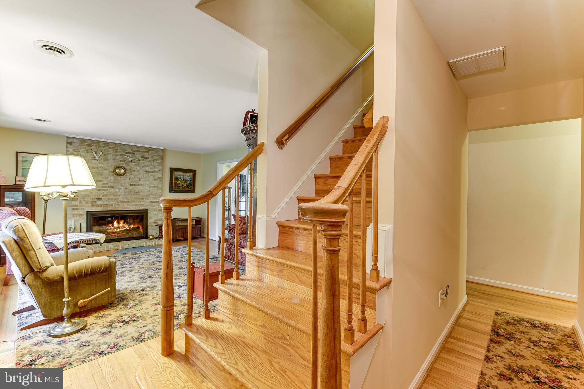 8410 WB&A Road Severn, MD 21144 - Photo 16 of 33 beautiful stairs to bedroom level