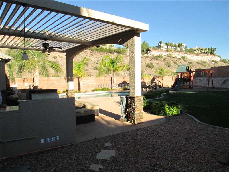2465 Bench Reef Place Henderson, NV 89052 - Photo 5 of 28 Exterior Back.