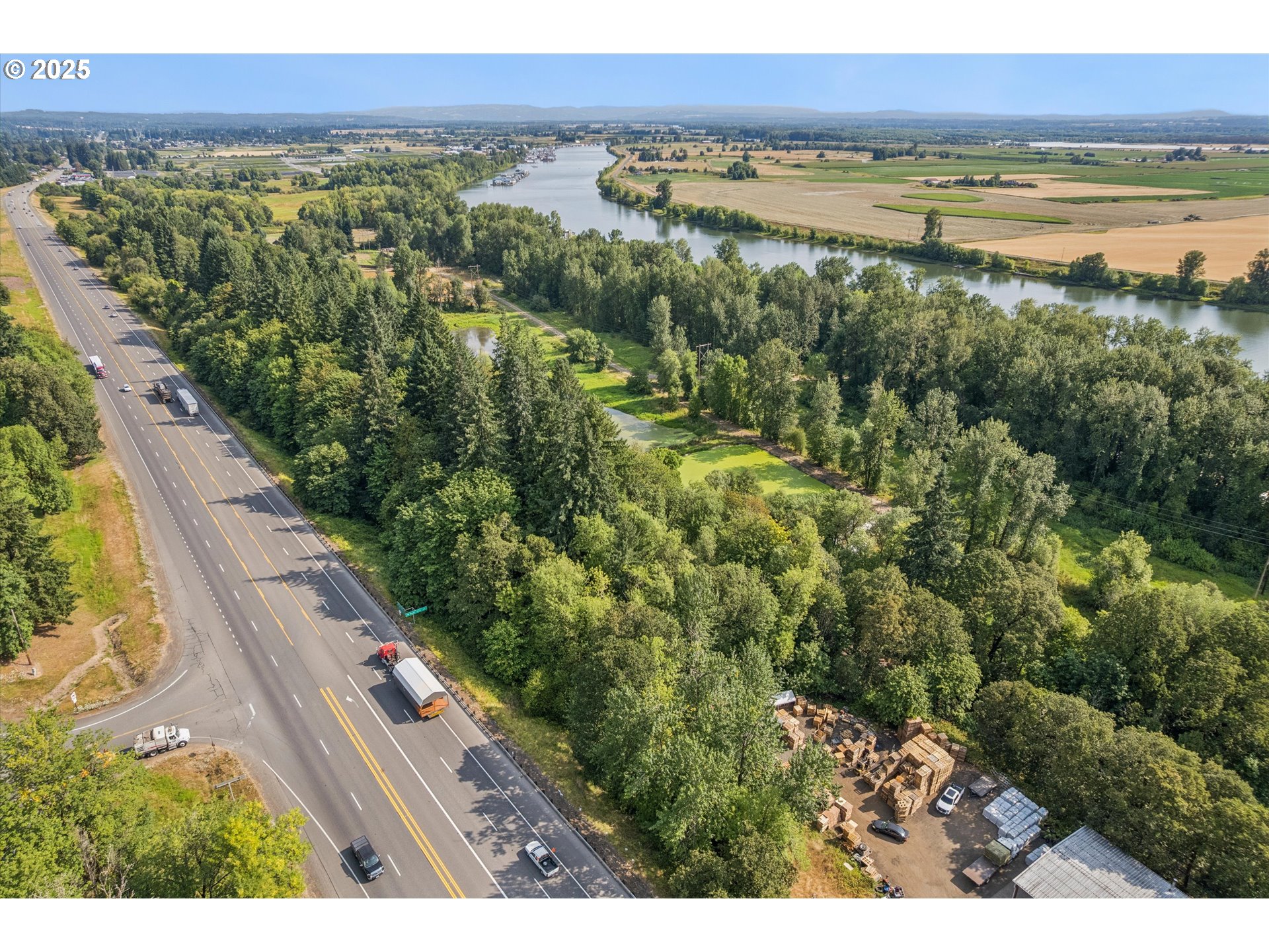 25900 Northwest St Helens Road Scappoose, OR 97056 - Photo 21 of 29 a view of an outdoor space with mountain view