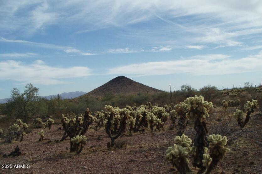29980 West Restin Road, Unit 146 Wittmann, AZ 85361 - Photo 3 of 6 a view of a town with mountains in the background