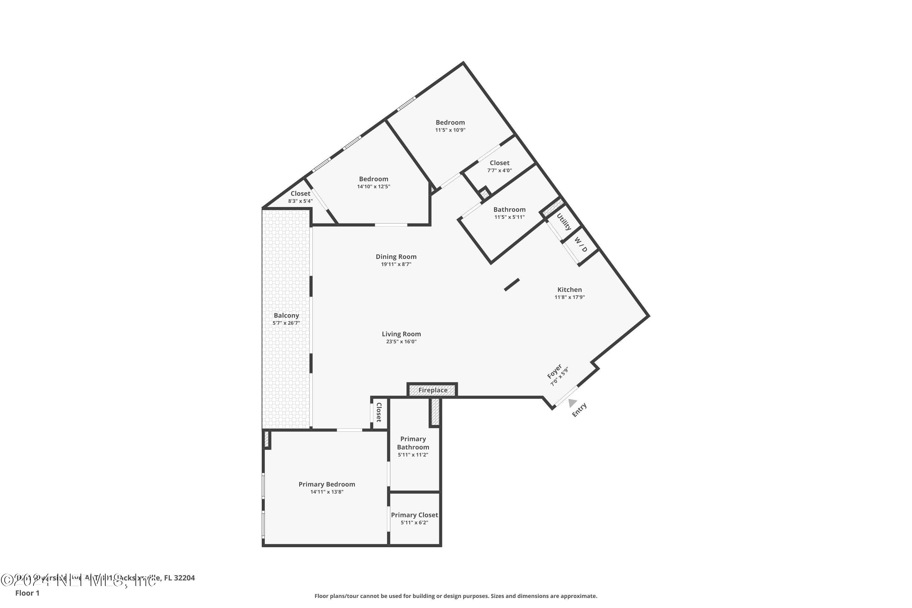 1661 Riverside Avenue, Unit 301 Jacksonville, FL 32204 - Photo 41 of 81 1-Floor-1