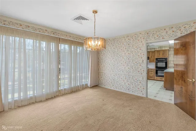 a view of a room with a water heater room