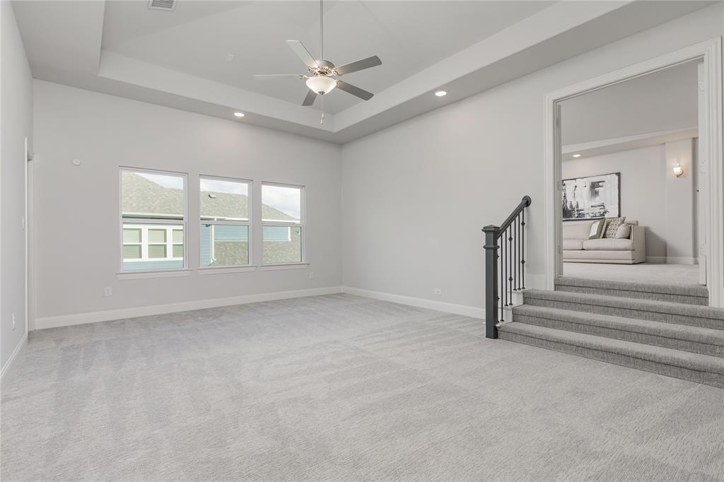 7409 Cormac Street McKinney, TX 75071 - Photo 21 of 40 Expansive game room on level two.