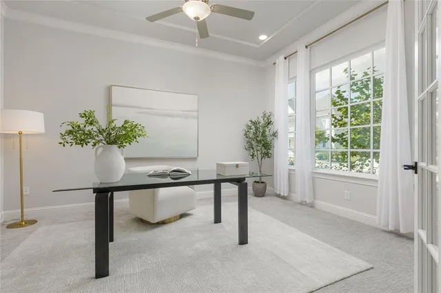 a view of entryway with a potted plant