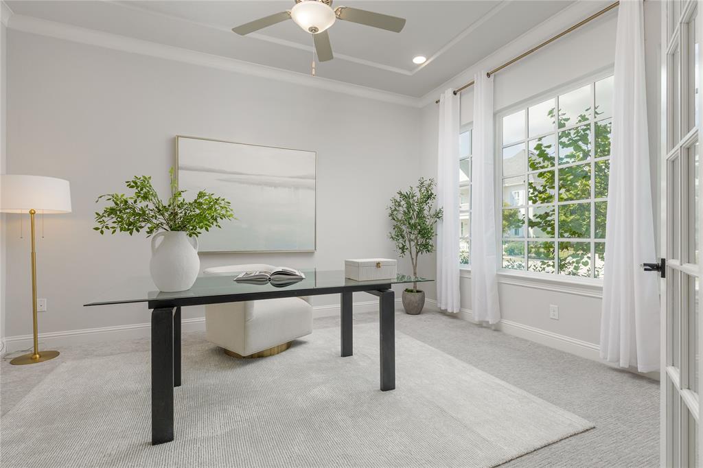 7409 Cormac Street McKinney, TX 75071 - Photo 6 of 40 Private office overlooks the front of the house.