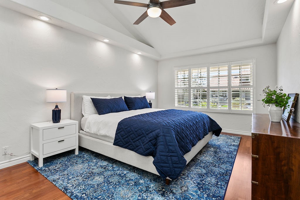 27242 Cordero Lane Mission Viejo, CA 92691 - Photo 15 of 39 a bedroom with bed and a large window