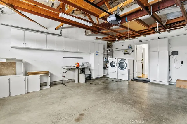 a view of a bike garage