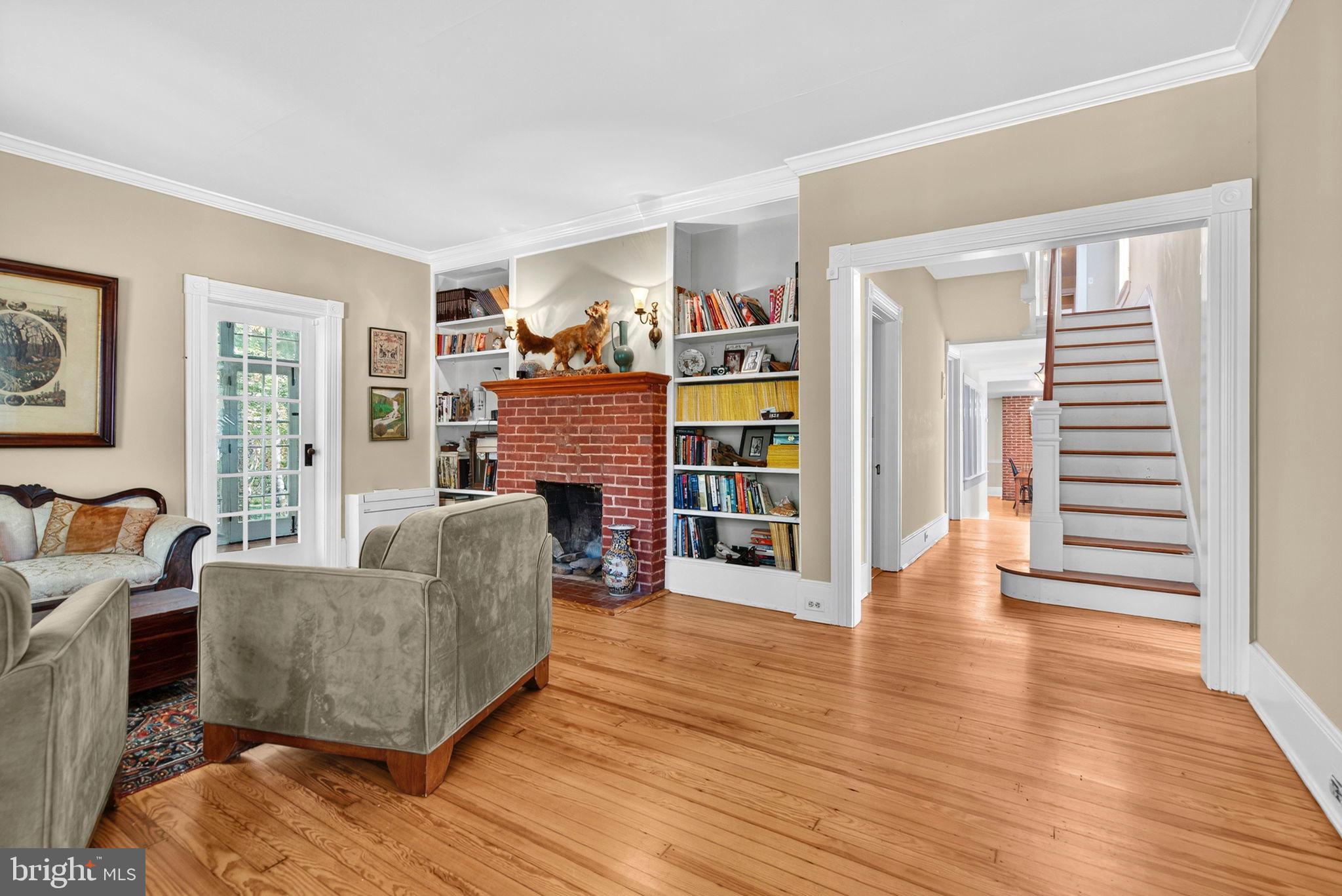 4561 Weston Road Catlett, VA 20119 - Photo 13 of 59 a living room with furniture and a fireplace