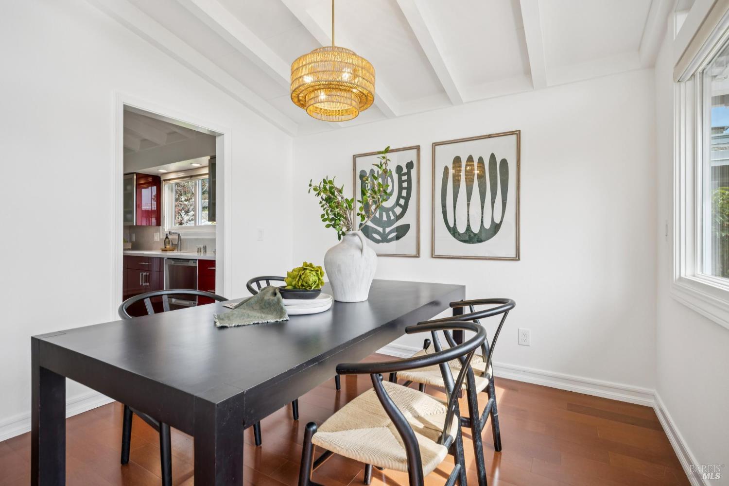 20 Porto Bello Drive San Rafael, CA 94901 - Photo 11 of 54 a view of a dining room with furniture and chandelier