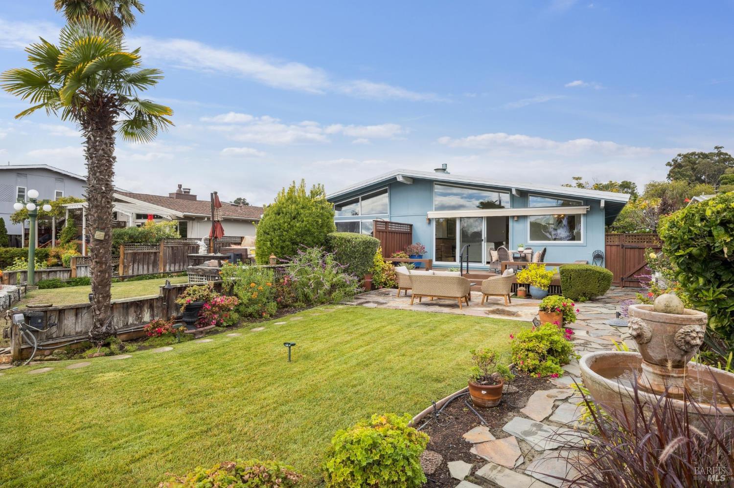 20 Porto Bello Drive San Rafael, CA 94901 - Photo 41 of 54 a view of a house with backyard porch and sitting area