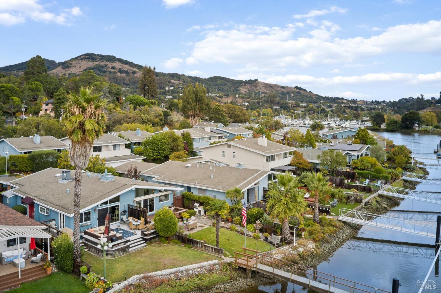 20 Porto Bello Drive San Rafael, CA 94901 - Photo 45 of 54 an aerial view of residential houses with outdoor space