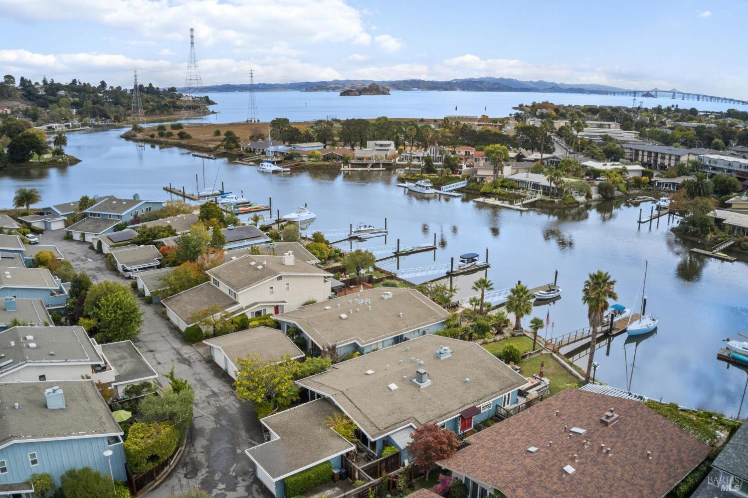 20 Porto Bello Drive San Rafael, CA 94901 - Photo 50 of 54 an aerial view of a houses with outdoor space