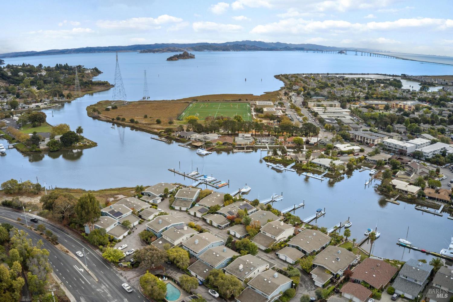 20 Porto Bello Drive San Rafael, CA 94901 - Photo 53 of 54 an aerial view of multiple house