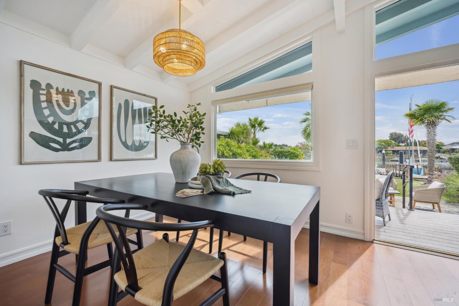 20 Porto Bello Drive San Rafael, CA 94901 - Photo 10 of 54 a view of a dining room with furniture window and outside view
