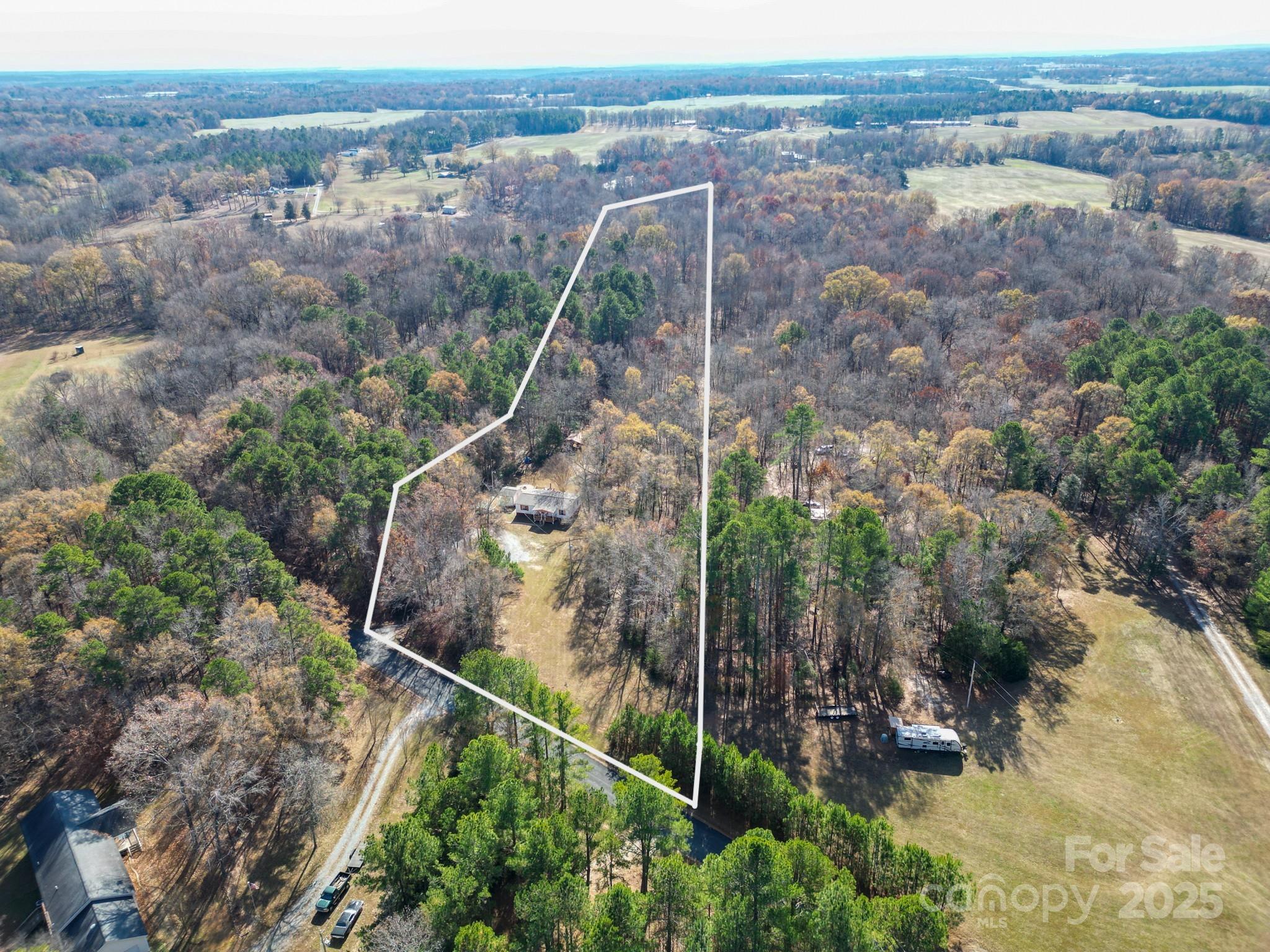 2214 Sojourn Road Marshville, NC 28103 - Photo 47 of 48 an aerial view of a house with a yard