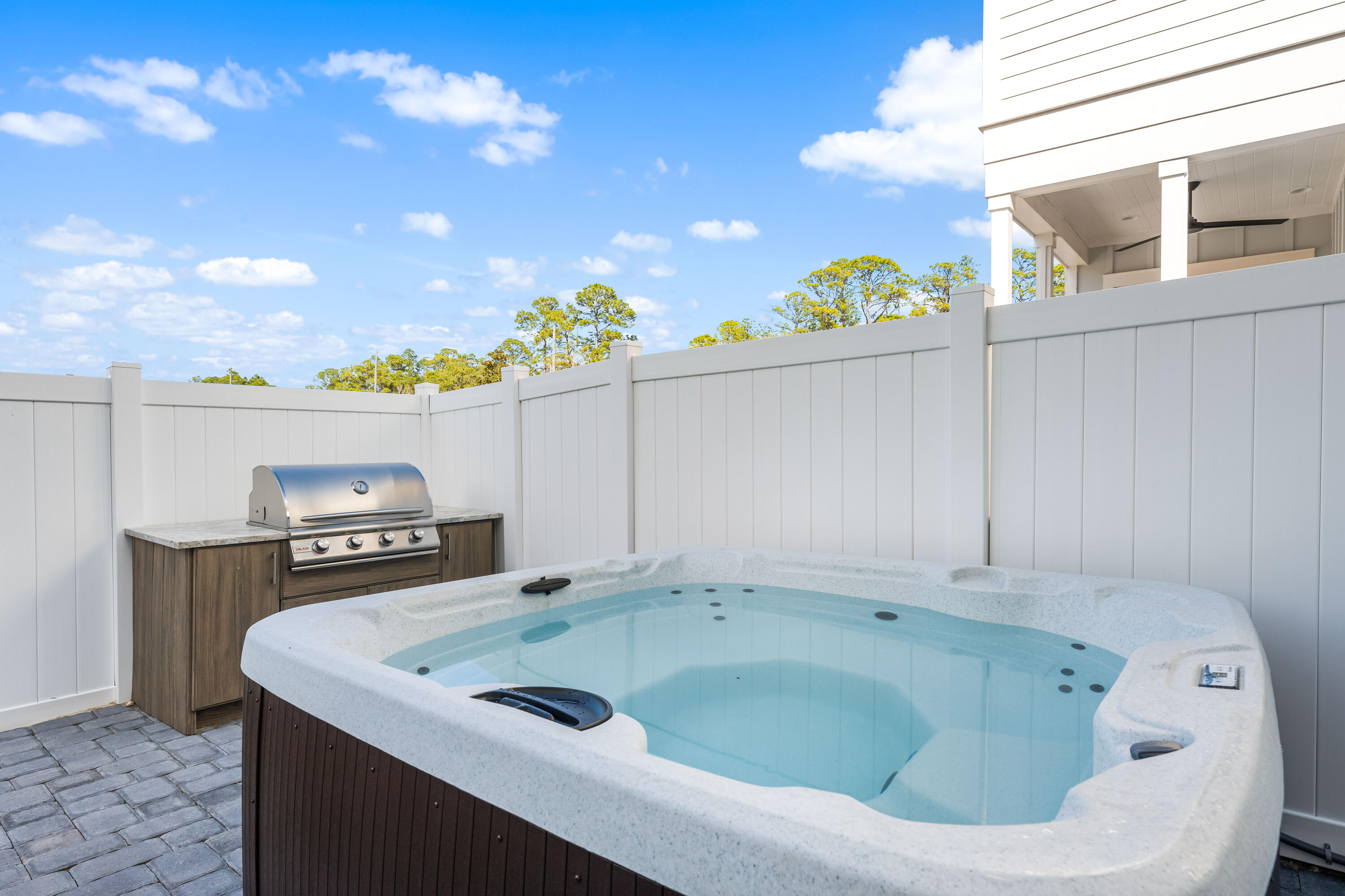 40 Casa Breeze Lane, Unit 40A Santa Rosa Beach, FL 32459 - Photo 38 of 39 Outdoor Hot Tub & Grill