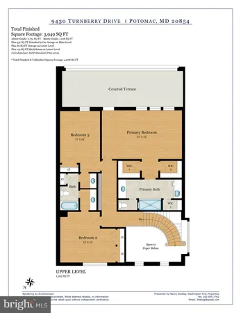 $1,450,000 | 9430 Turnberry Drive, Potomac, MD 20854
