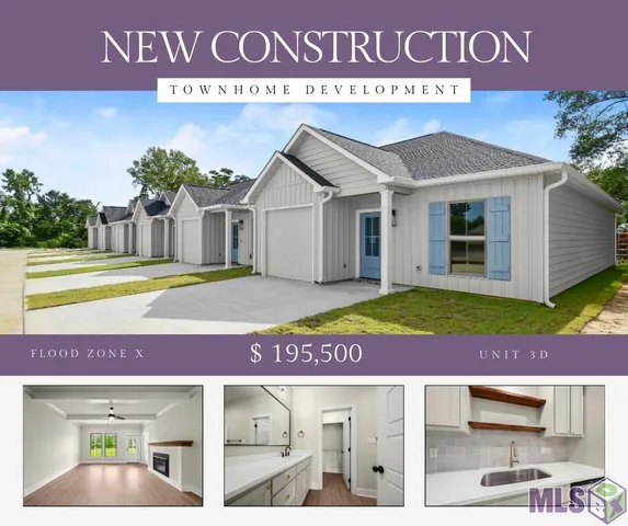 $195,500 | 8007 Arnold Road, Unit 3D, Denham Springs, LA 70726