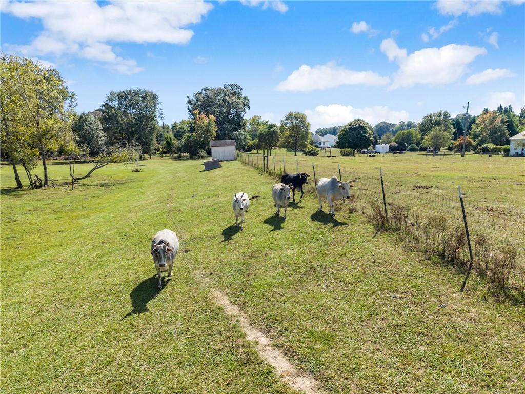 241 Bill Watkins Road Hoschton, GA 30548 - Photo 13 of 22 a view of a lake with a yard