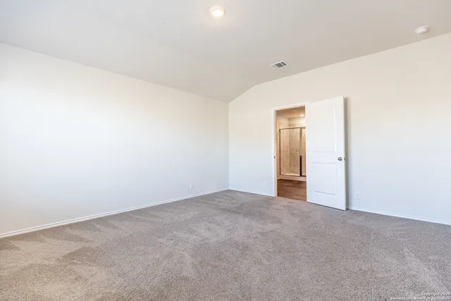 a view of empty room