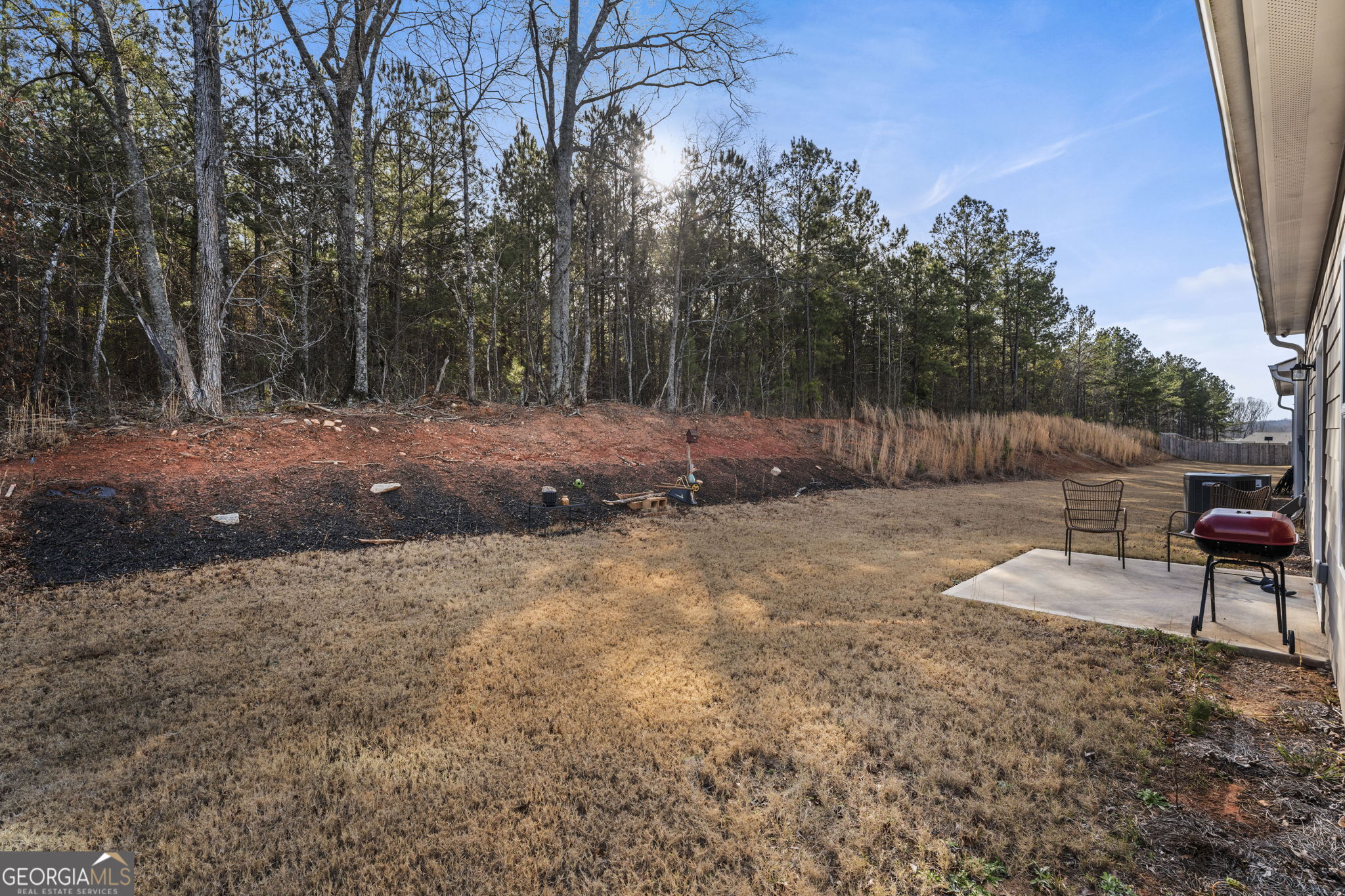 119 Bantry Way Locust Grove, GA 30248 - Photo 27 of 34 a backyard of a house with lots of green space