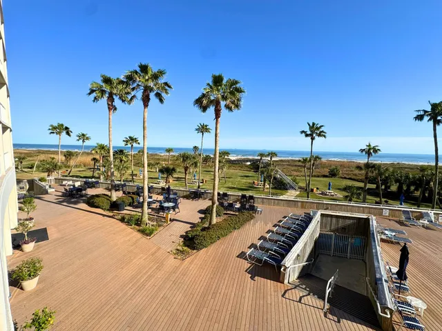 a view of outdoor space with seating area