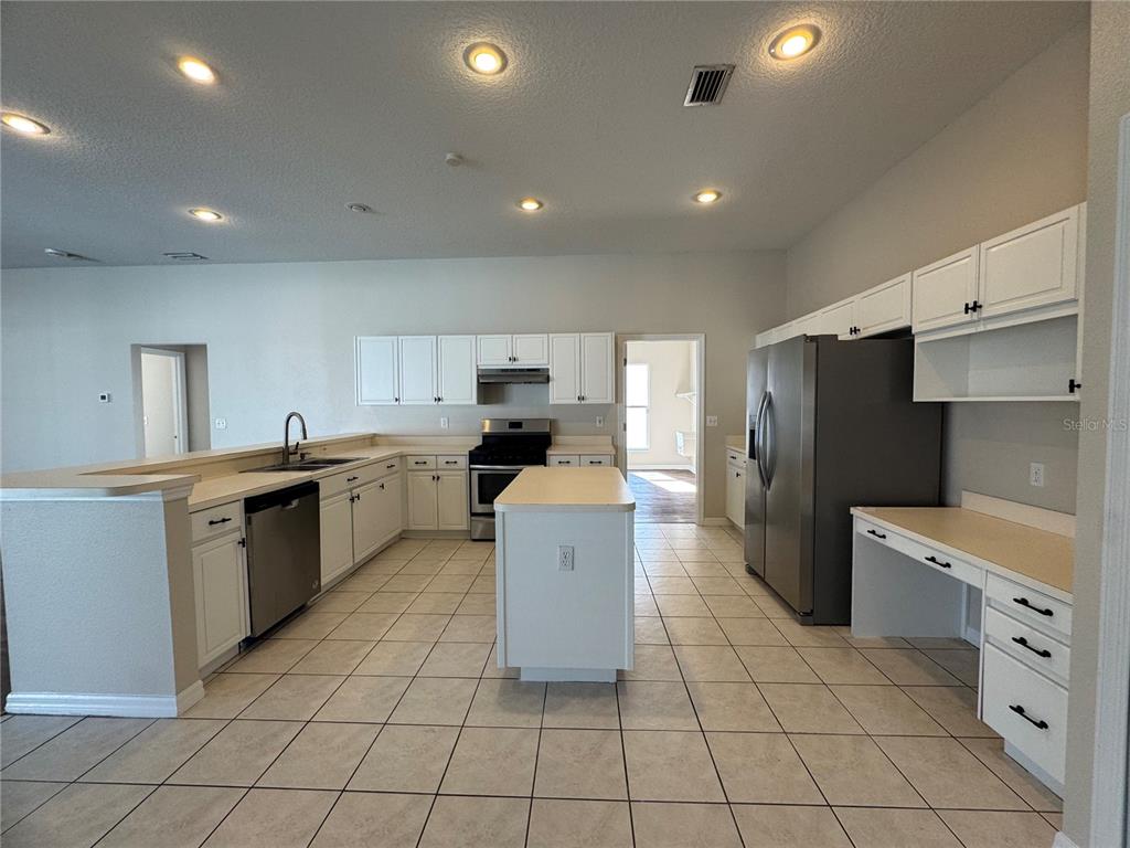 28724 Hanging Moss Loop Wesley Chapel, FL 33543 - Photo 11 of 30 a kitchen with a sink a counter top space cabinets and stainless steel appliances