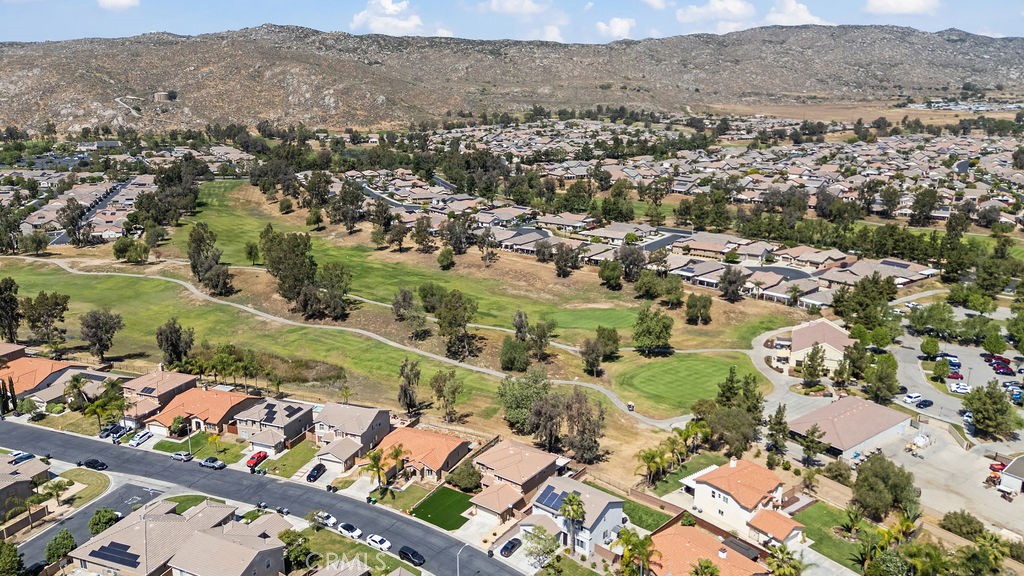 7606 Isla Street Hemet, CA 92545 - Photo 41 of 41 an aerial view of residential houses with outdoor space