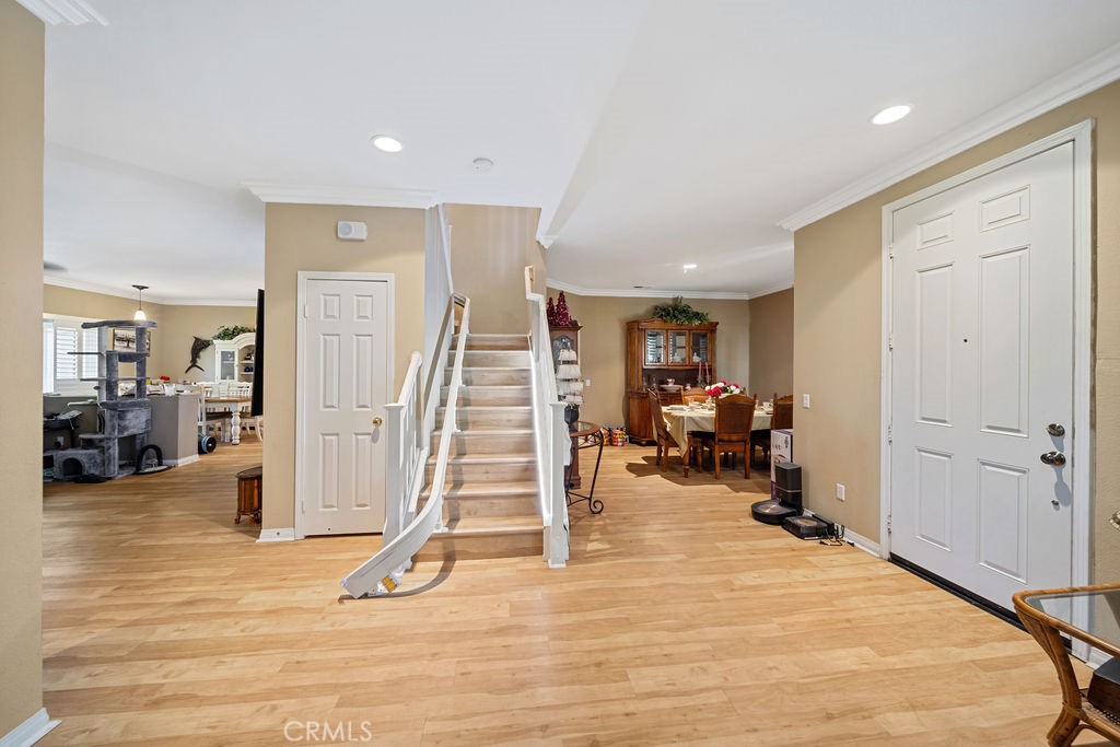 7606 Isla Street Hemet, CA 92545 - Photo 5 of 41 a view of a room with gym equipment and stairs